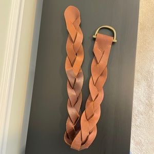 Polo Ralph Lauren braided leather belt, size Medium